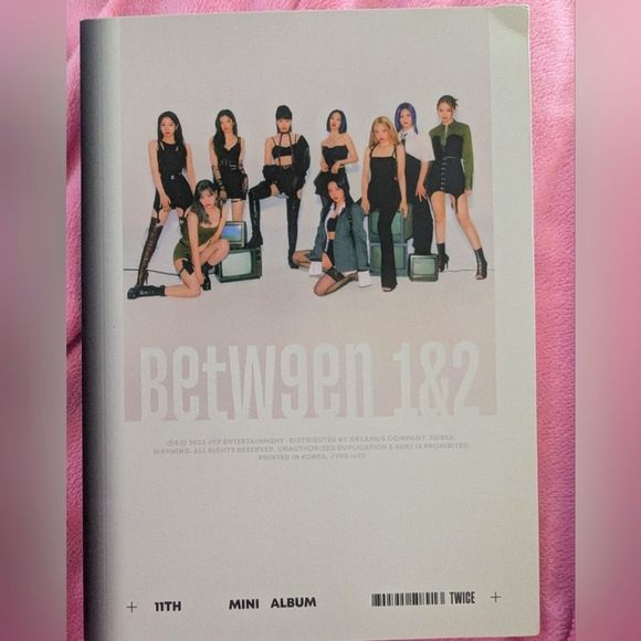 Twice Between 1&2 11th Mini Album BOOKLET ONLY - Picture 1 of 7
